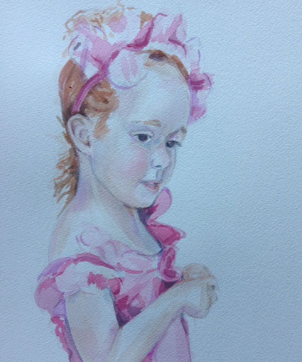 16-Patricia-Hunt-watercolour-girl-portrait