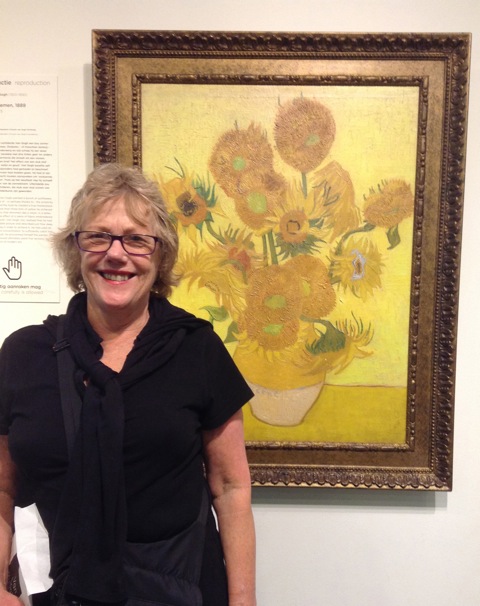 Tricia with Van Goug